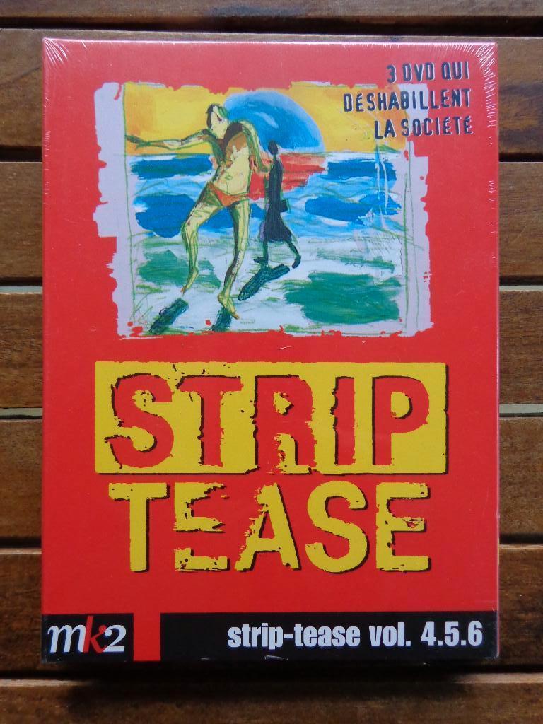 )))  Stiptease Vol 4/5/6  //  18 Documentaires  (((, Enlèvement ou Envoi, Tous les âges, Art ou Culture, Coffret