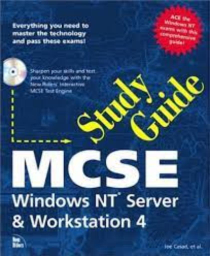MCSE StudyGuide WindowsNT Server&Workstation4|... 1562055496, Livres, Informatique & Ordinateur, Système d'exploitation, Enlèvement ou Envoi