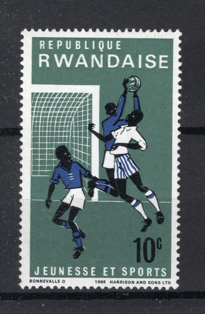 RWANDA 76 MH 1964, Ophalen of Verzenden, Postfris, Spoor van plakker