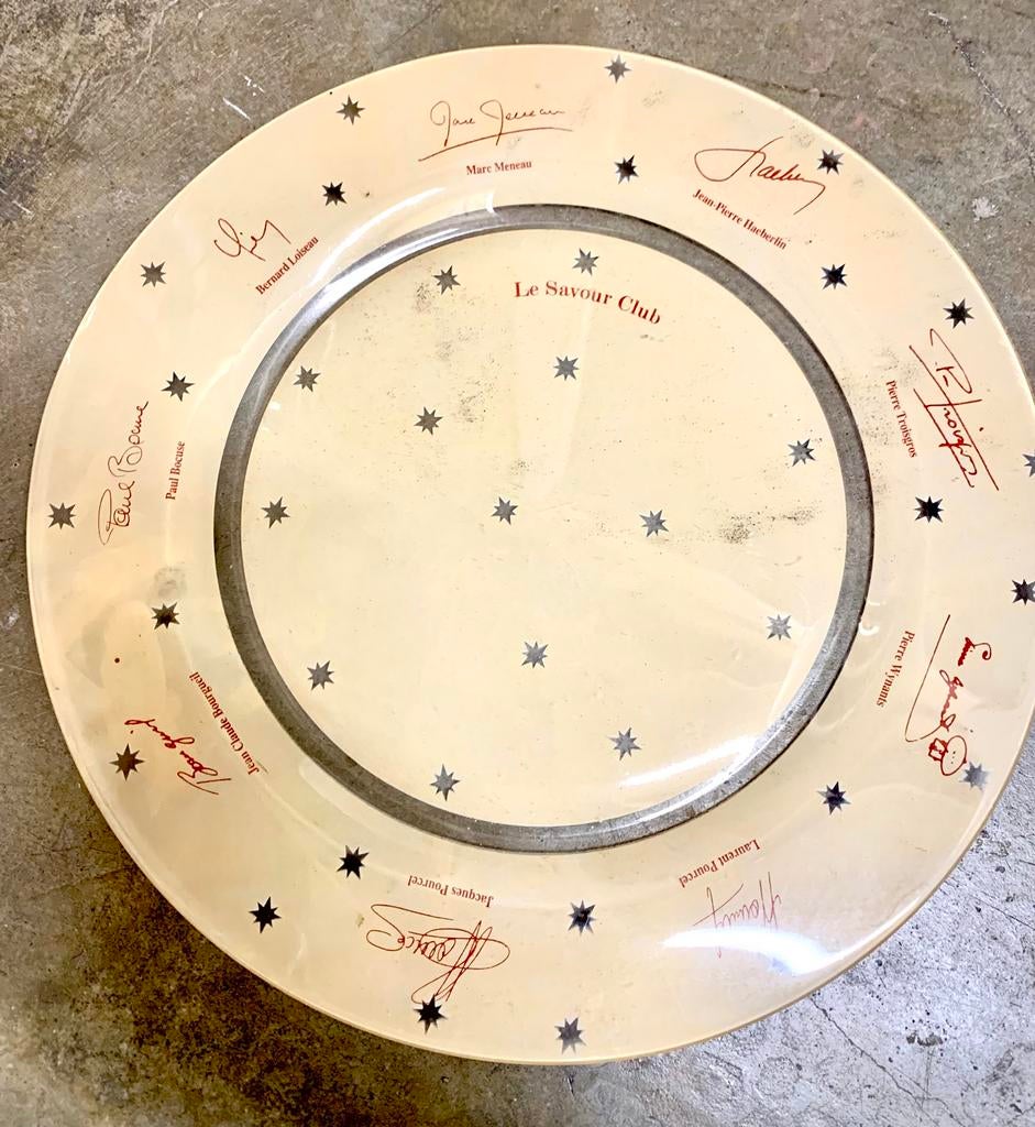 Assiette vintage - le savour club !, Enlèvement, Comme neuf