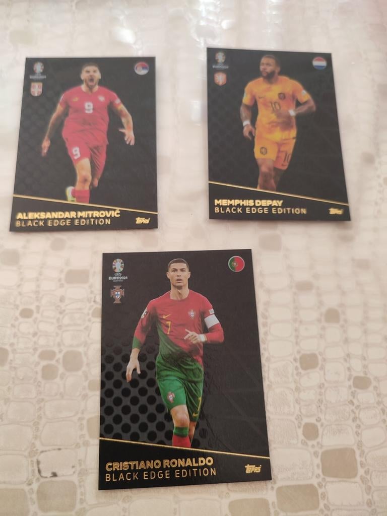 Topps Euro 2024 Match Attax Black Edge Edition, Enlèvement ou Envoi, Comme neuf