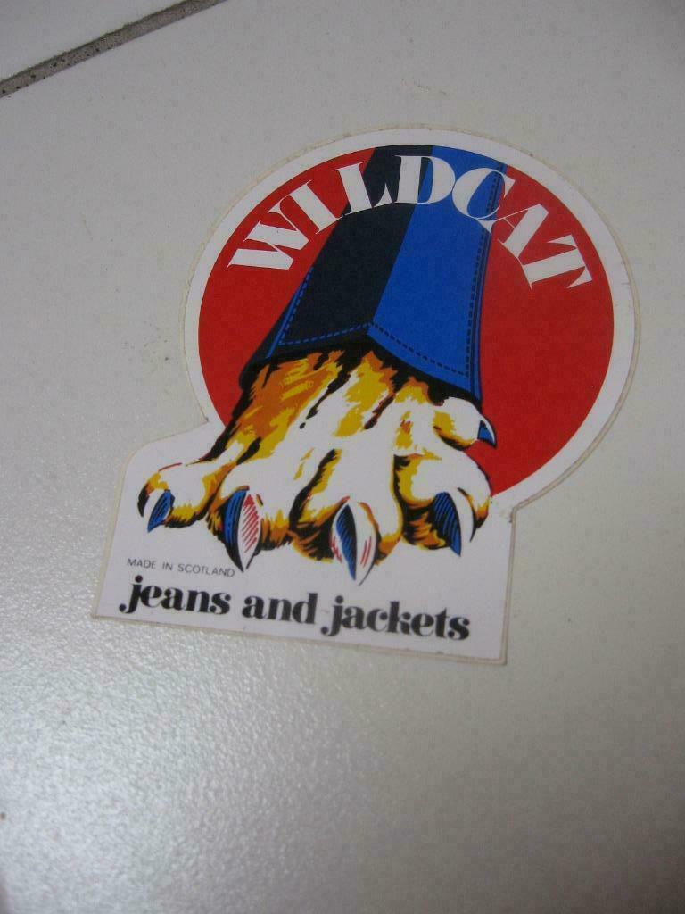 Wildcoat vintage jeans en jassen sticker, Ophalen of Verzenden, Nieuw, Merk