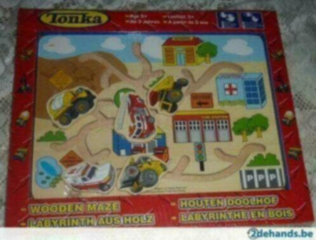 Tonka houten doolhof, Kinderen en Baby's, Ophalen of Verzenden, Nieuw, Overige typen