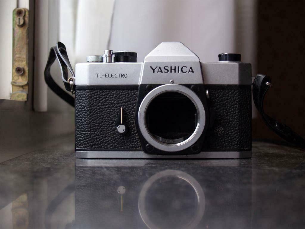 Yashica TL ELECTRO, Audio, Tv en Foto, Fotocamera's Analoog, Gebruikt, Spiegelreflex, Overige Merken, Ophalen of Verzenden