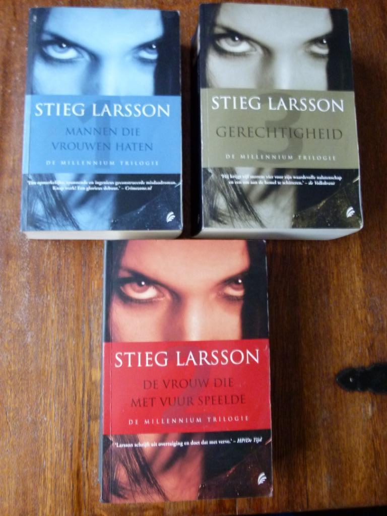 "Millennium trilogie" Stieg Larsson, Ophalen of Verzenden, Gelezen, Stieg Larsson