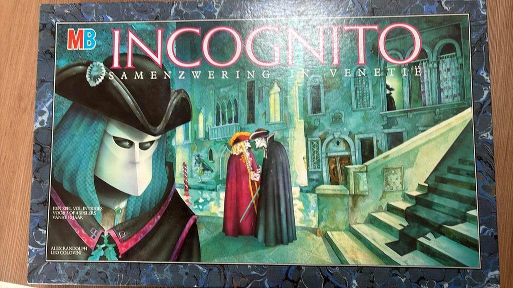 Incognito, Hobby en Vrije tijd, Ophalen of Verzenden, Gebruikt, MB SPELLEN