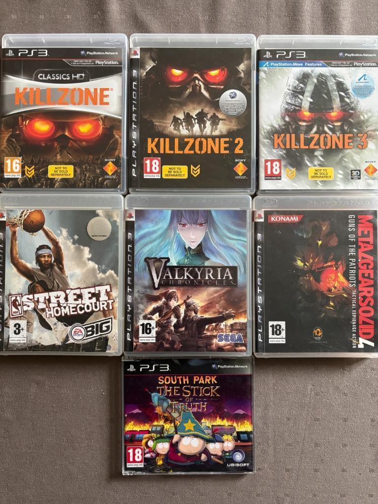 PS3 games: Metal Gear Solid 4 en NBA Street Homecoming, Enlèvement ou Envoi, Comme neuf