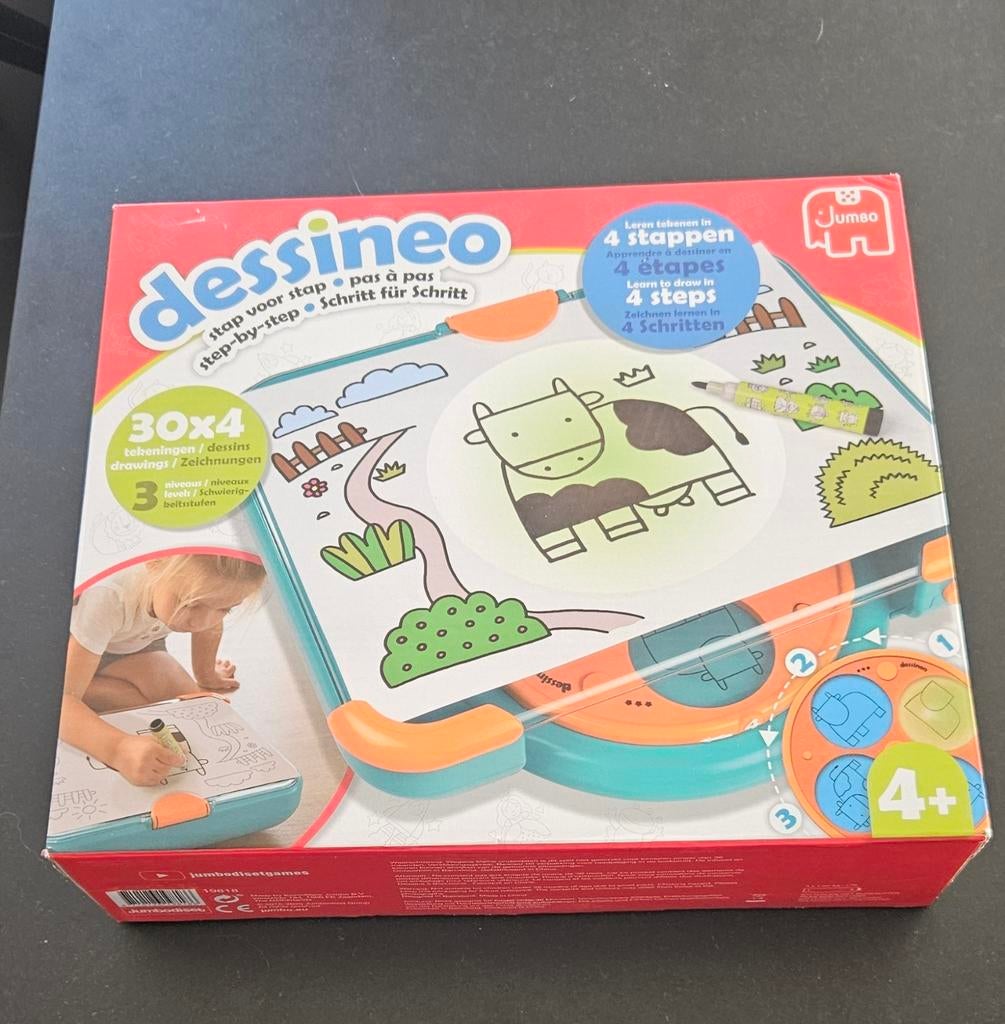 Dessineo leren tekenen in 4 stappen. JUMBO, Ophalen, Zo goed als nieuw