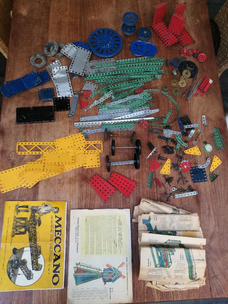 lot meccano, Ophalen of Verzenden