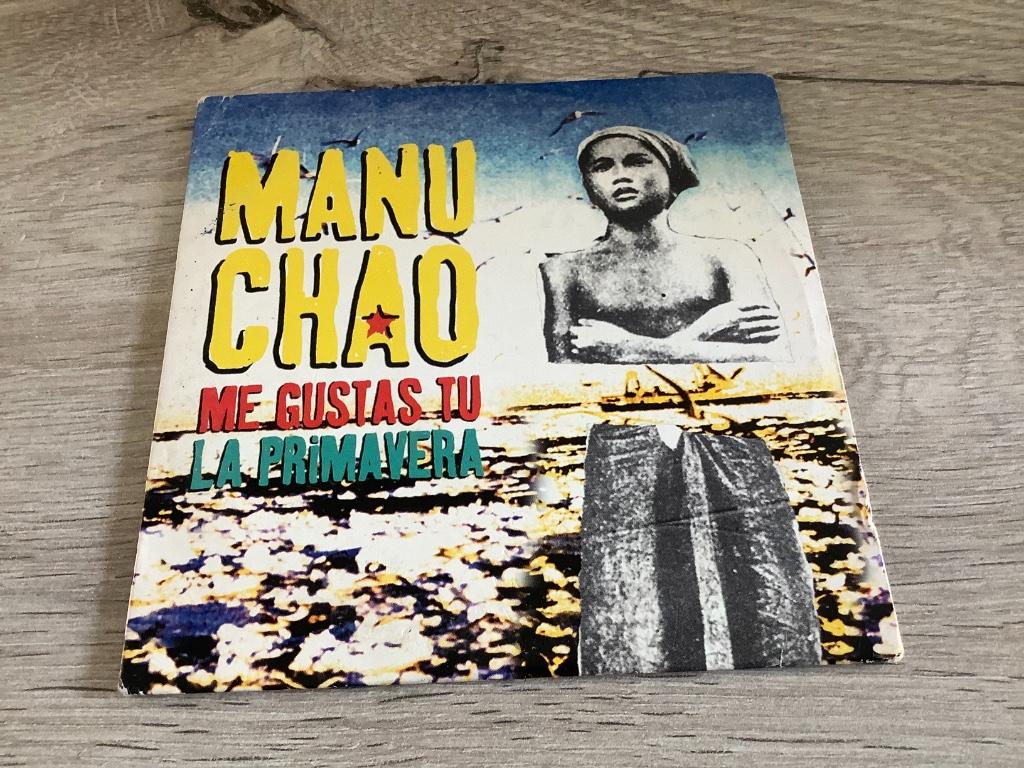 Manu Chao single (Me gusts tu), Cd's en Dvd's, Cd Singles, 2 t/m 5 singles, Ophalen of Verzenden, Zo goed als nieuw, Latin en Salsa