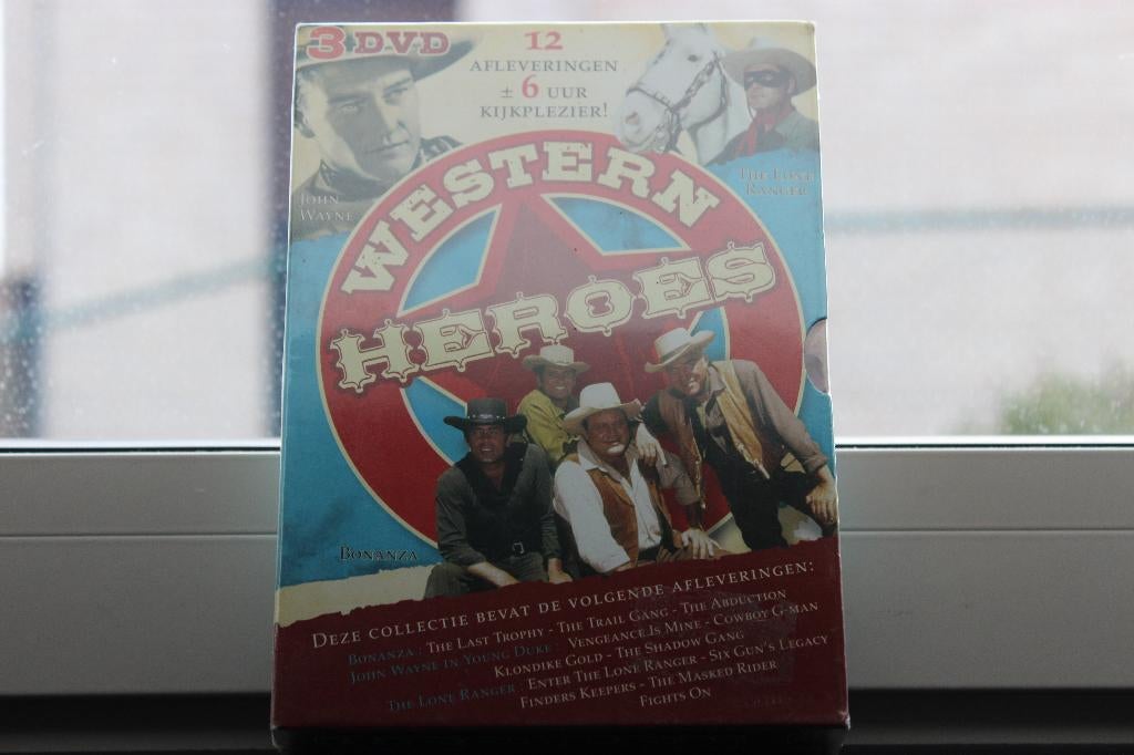 DVD-BOX WESTERN HEROES SEALED NIEUW, Cd's en Dvd's, Dvd's | Tv en Series, Ophalen of Verzenden