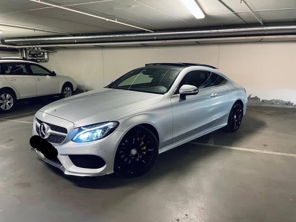 Mercedes-Benz Classe C AMG C 180 COUPÉ, Autos, Argent ou Gris, Achat, Noir, 2 portes