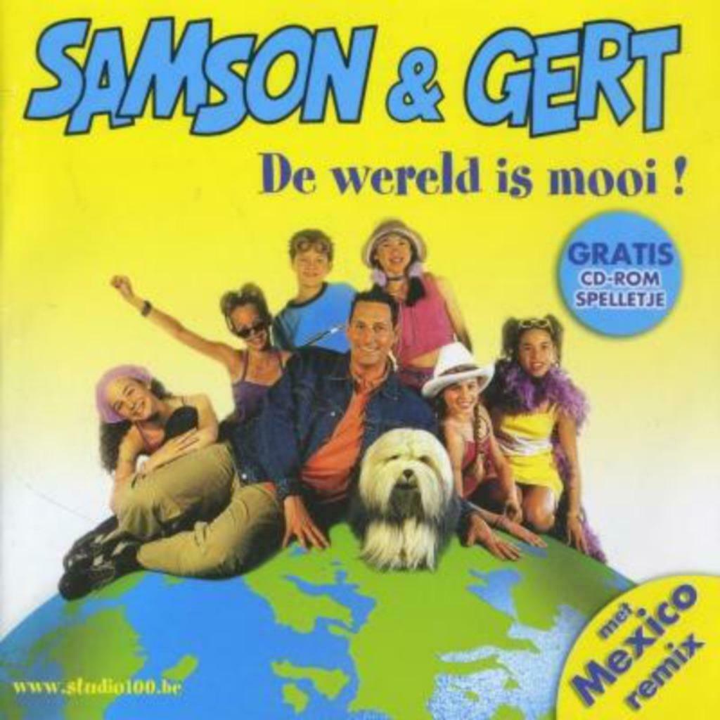 CD Samson & Gert – De Wereld Is Mooi ! - 2001, Ophalen of Verzenden, Pop