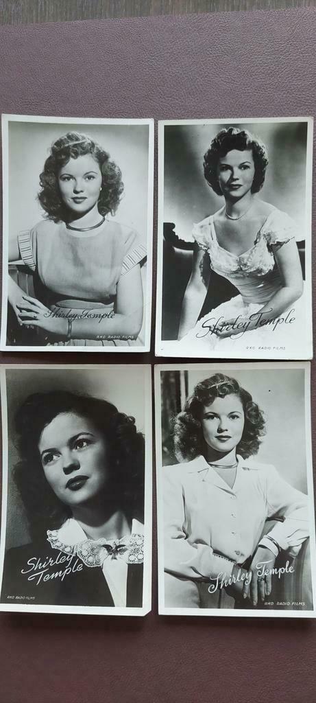 Echte foto's Shirley Temple 6stuks, Ophalen of Verzenden, Zo goed als nieuw