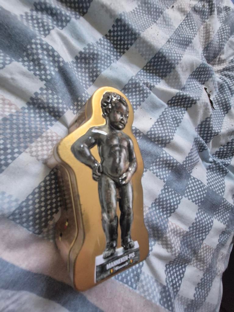 Blikken doos manneke pis, Enlèvement ou Envoi