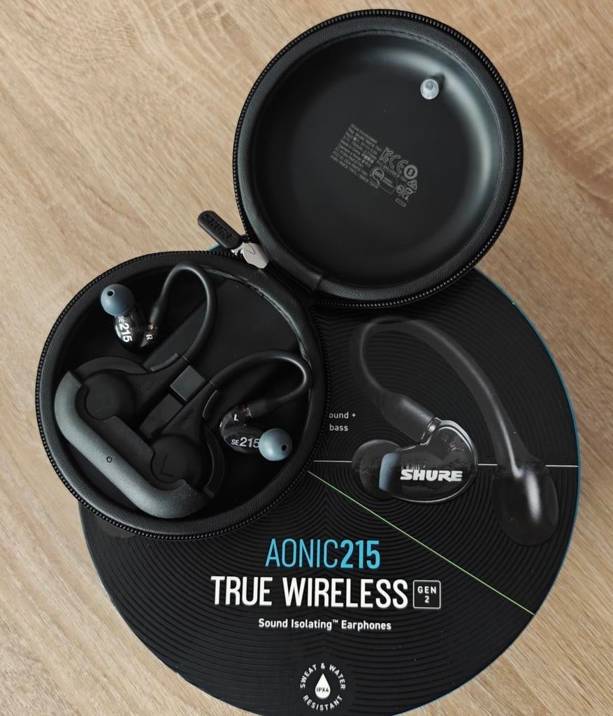 Shure Aonic215, Ophalen