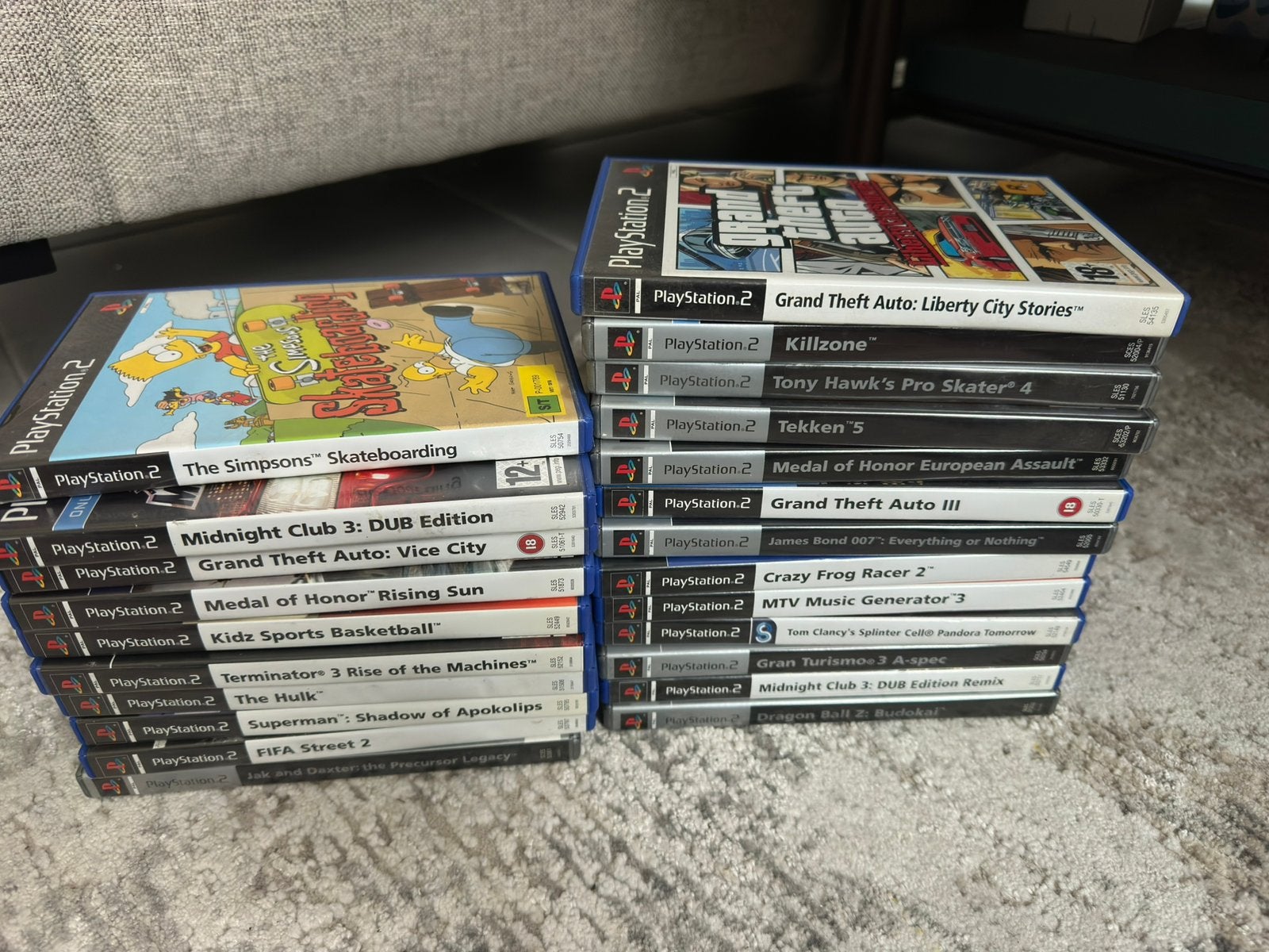 Playstation 2 spellen, Games en Spelcomputers, Ophalen, Zo goed als nieuw