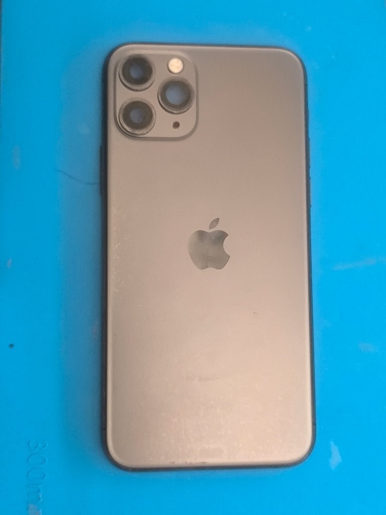 Behuizing Iphone 11 Pro Grijs + Onderdelen, Telecommunicatie, Ophalen of Verzenden, Zo goed als nieuw, Blackberry