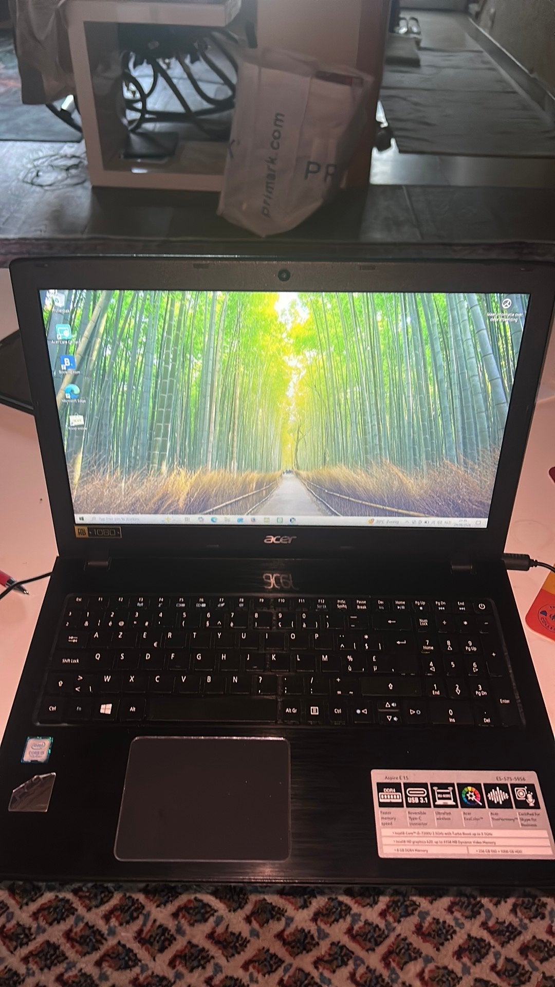 Nettoyer un ordinateur portable Acer, Informatique & Logiciels, 8 GB, Comme neuf, HDD, Azerty
