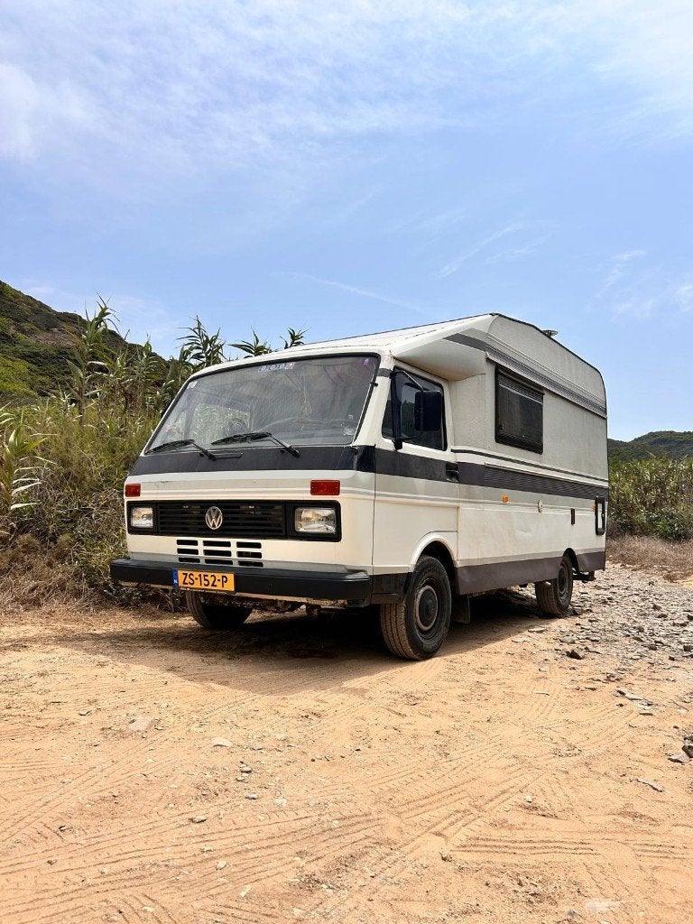 FRIDA — Camping-car 6 cylindres VW LT35 unique, Diesel, Particulier, Jusqu'à 2, Auvent
