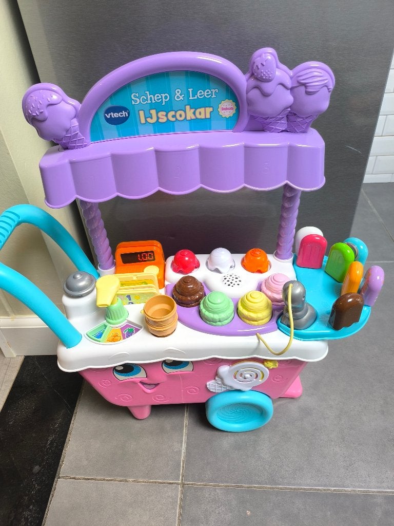VTech ijskar, Ophalen, Zo goed als nieuw, Kunststof, Speelkeuken
