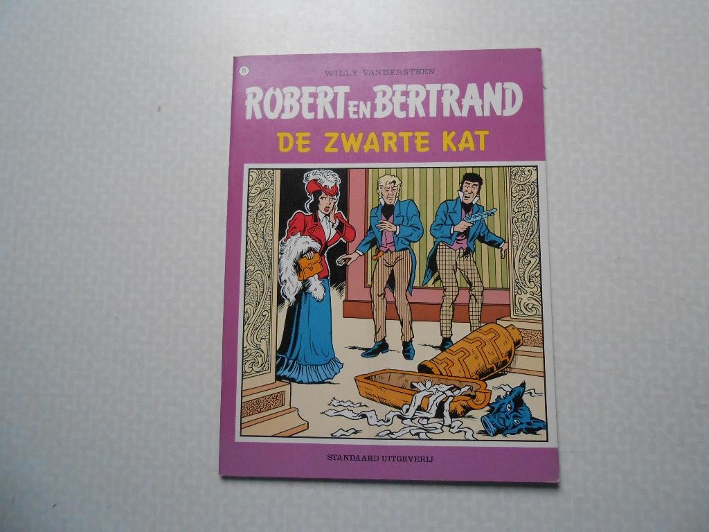Robert en Bertrand 26 De zwarte kat 1978 ste druk., Livres, BD, Neuf, Une BD, Enlèvement ou Envoi