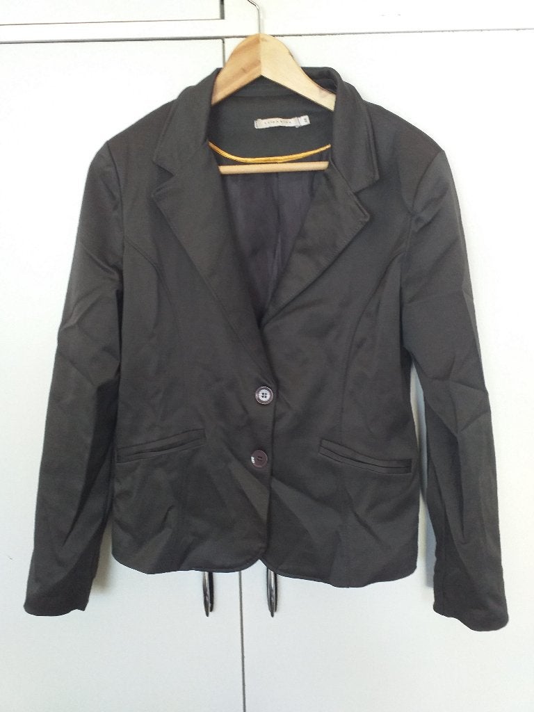 Zomers Blazerjasje, Kleding | Dames, Maat 42/44 (L), Zo goed als nieuw, Jasje, Grijs