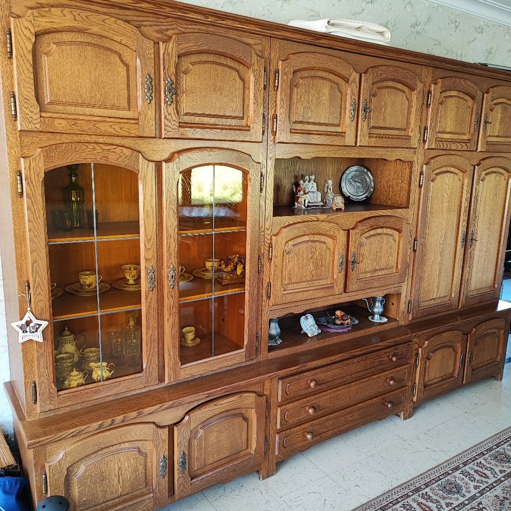 Wandkast, Huis en Inrichting, Kasten | Wandmeubels, Ophalen, 250 tot 300 cm, Gebruikt, 200 cm of meer