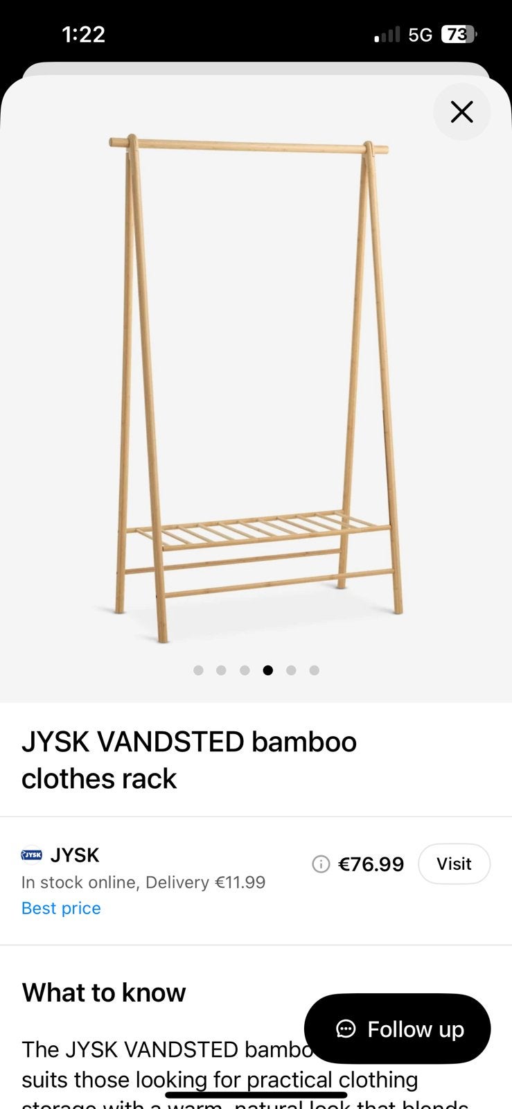 Kleding rack, Kleding | Dames, Kledingrekken, Ophalen, Zo goed als nieuw