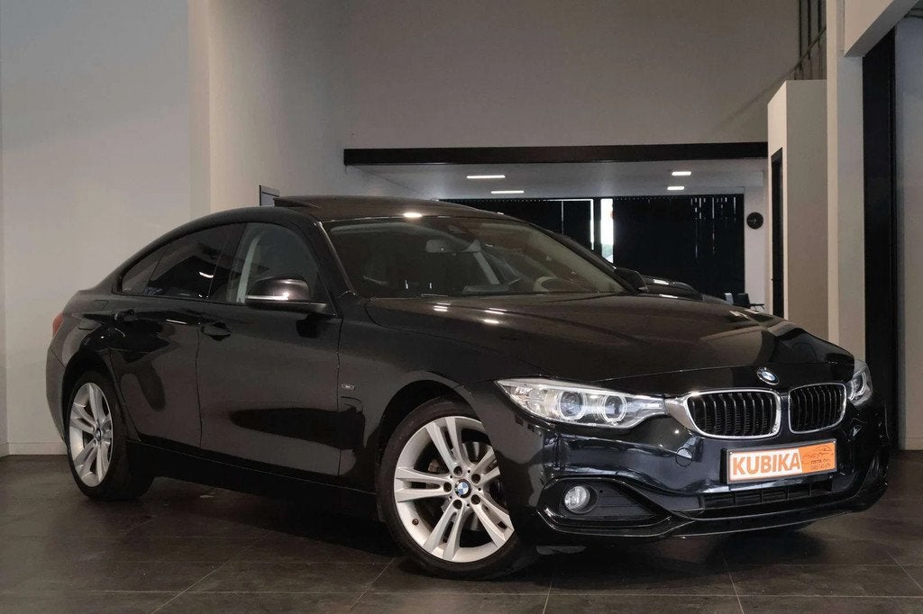 BMW 4 Serie 420 Gran Coupé 420 dA CruiseC ParkS ZetelV Gara, Automaat, Stof, 4 cilinders, Zwart