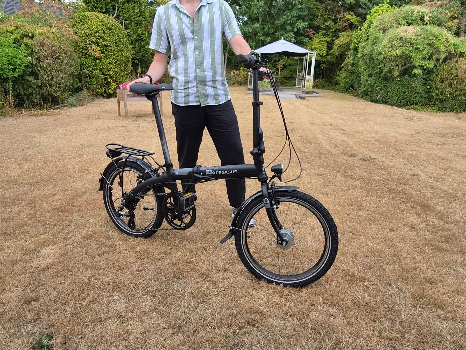 plooifiets pegasus, Ophalen
