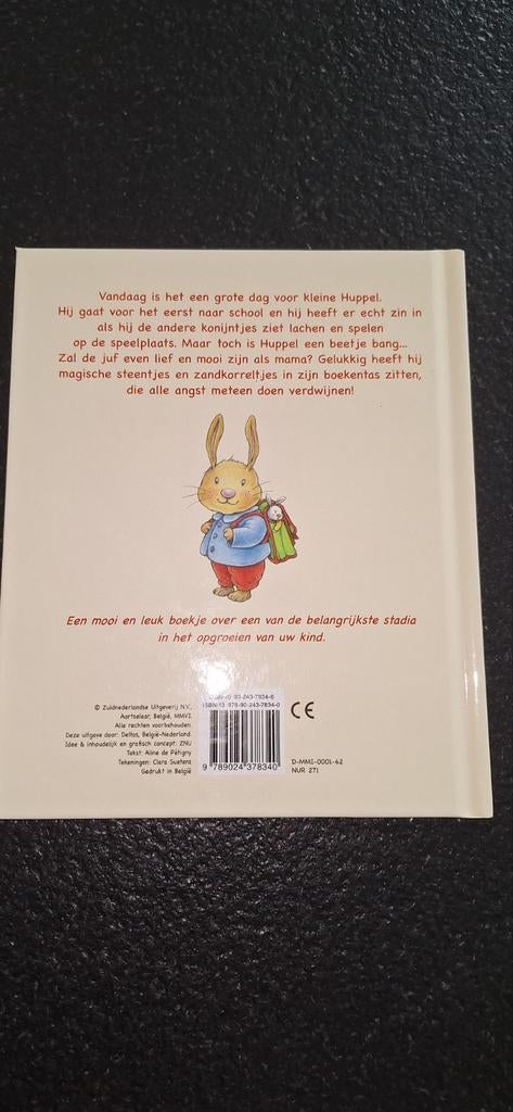Kleine Huppel gaat voor het eerst naar school - NIEUW, Ophalen of Verzenden, Aline de Pétigny
