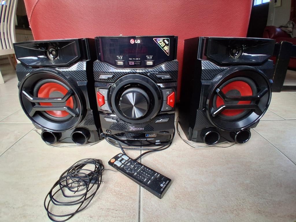 Mini chaîne hifi, Ophalen