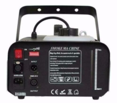 Rookmachine 1200 Watt Dmx en afstandsbediening, Muziek en Instrumenten, Ophalen of Verzenden, Nieuw, Rookmachine