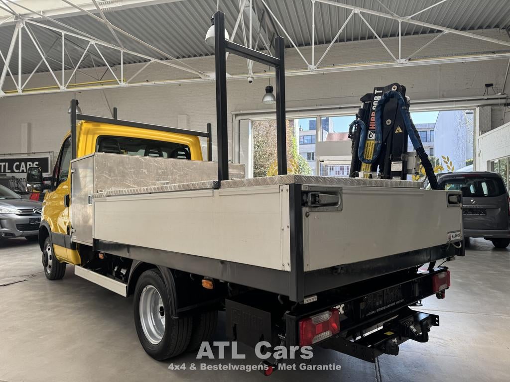 Iveco Daily | Kraan | 3.5T Trekvermogen | Keuring | 1J Garan, Autos, Autos Autre, 100 kW, Achat, Beige, Entreprise