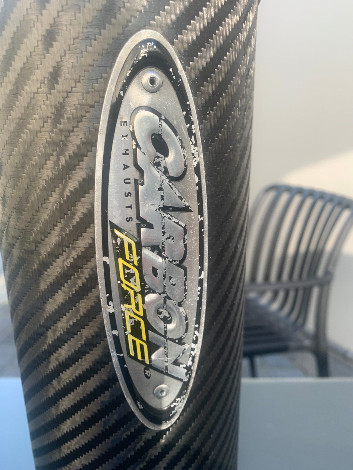 Uitlaatdemper carbon force, Motoren, Ophalen