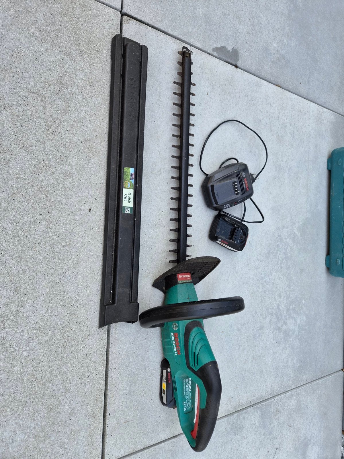 Bosch accu heggenschaar AHS 50-20 Li, Ophalen, Gebruikt, Accu, Bosch