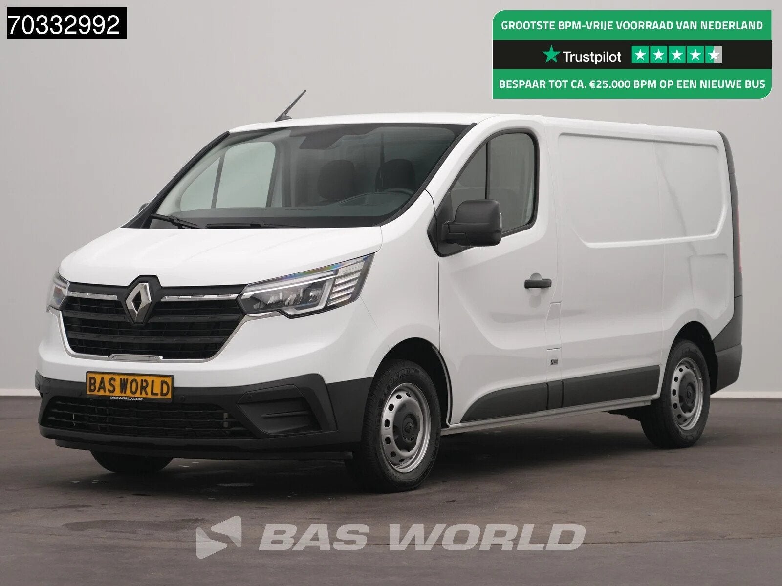 Renault Trafic 110pk LED Airco Cruise L1H1 Parkeersensoren v, Auto's, Multifunctioneel stuurwiel, Stof, Gebruikt, Euro 6