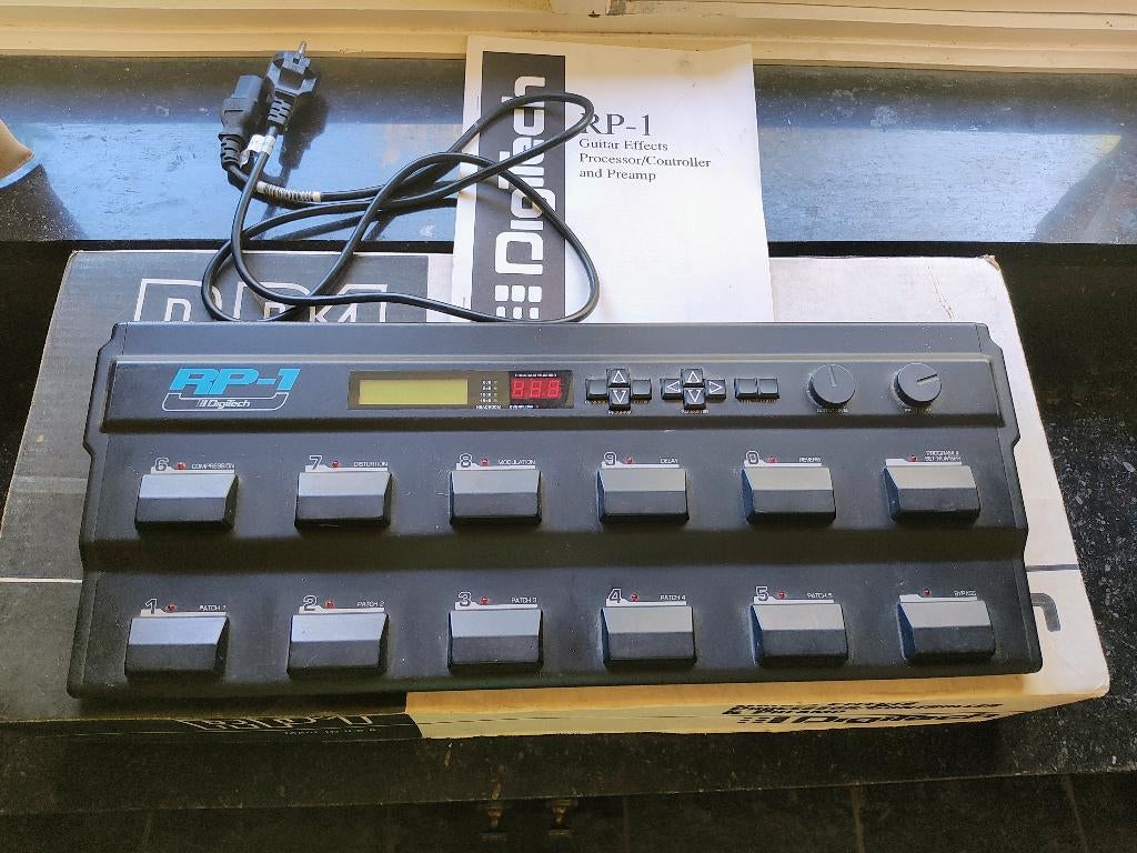 Digitech RP-1, Ophalen, Zo goed als nieuw, Multi-effect