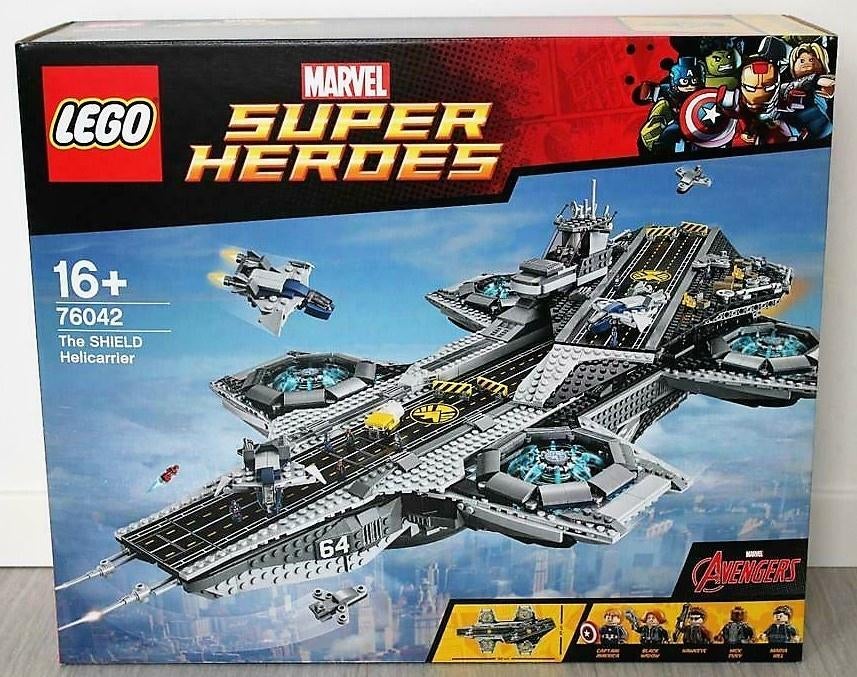 lego 76042 The SHIELD Helicarrier nieuw marvel, Marvel, Lego, Nieuw, Ophalen of Verzenden