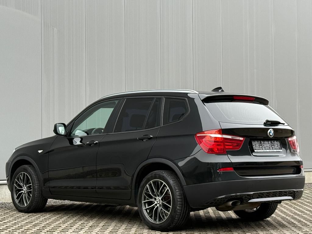 BMW X3 2.0 dA xDrive20 Pano Cruise Navi Park.Sensor, Auto's, BMW, Automaat, Euro 5, 1995 cc, Zwart