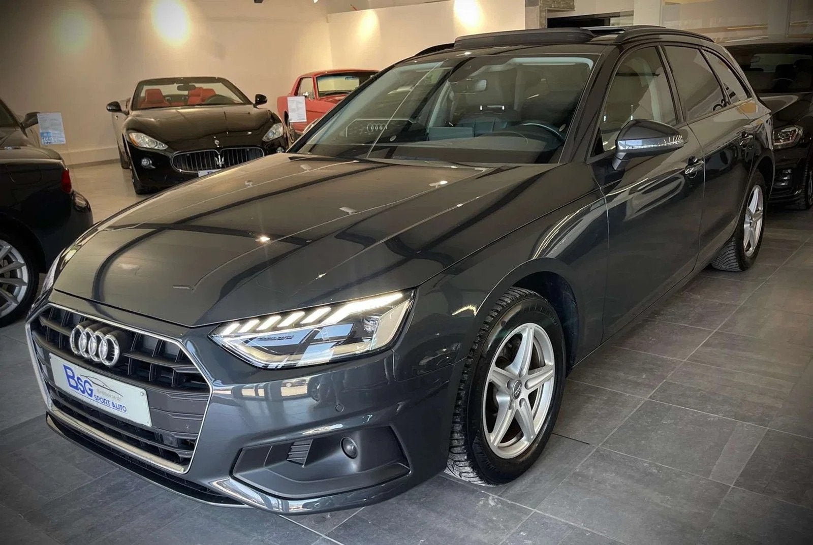 Audi A4 Avant 35 TDi S tron*COCKPIT*TOIT PANO*CUIR*LED (EU6d, Argent ou Gris, Achat, Euro 6, Entreprise