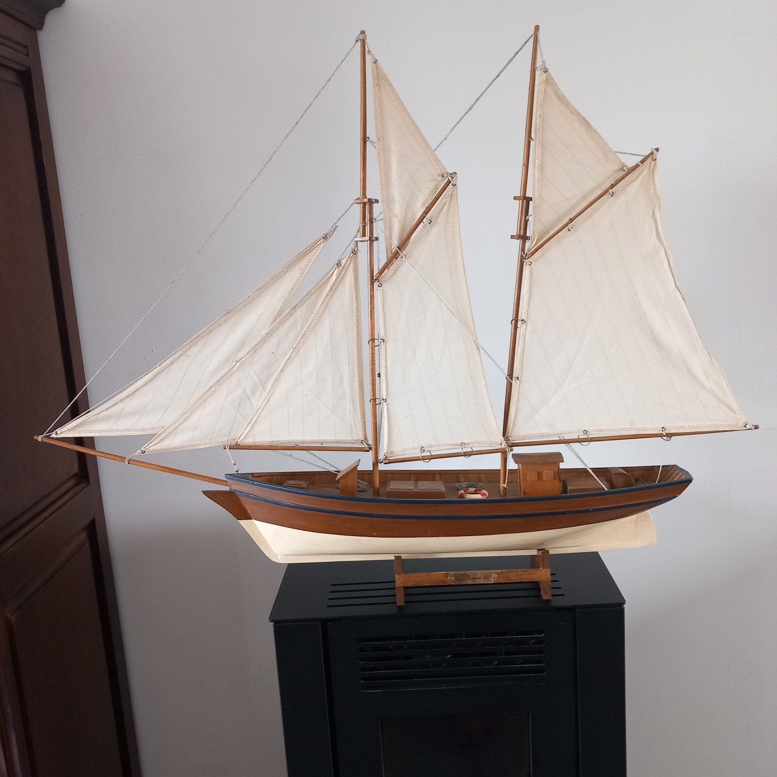 voilier.. L94 cm H 74 Très bon état.., Enlèvement, Utilisé