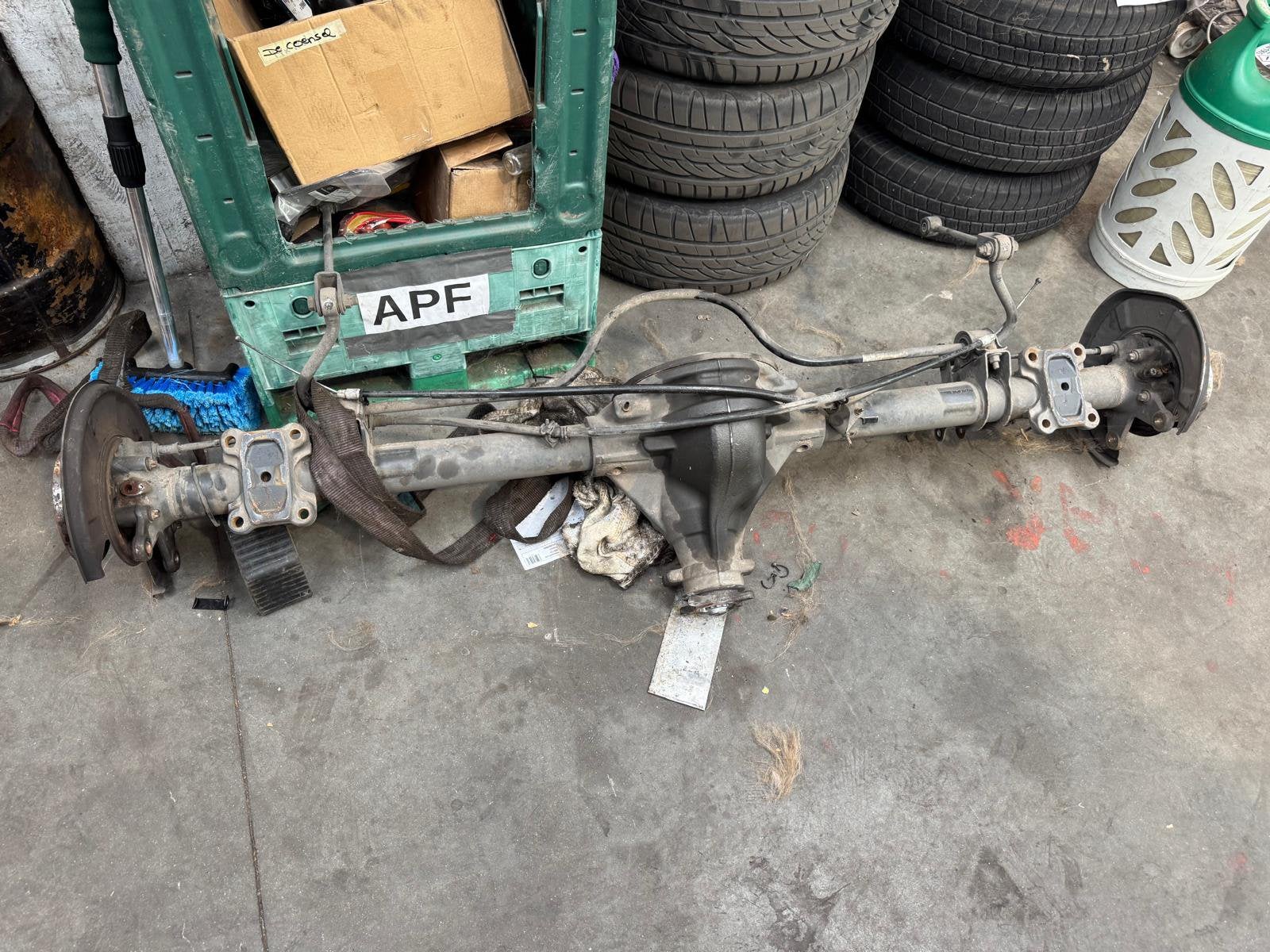 Achteras sprinter 319, Ophalen, Gebruikt, Mercedes-Benz