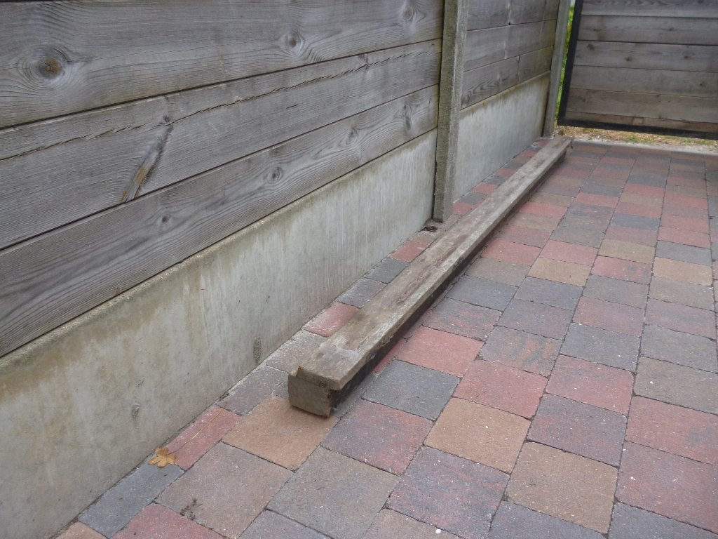 houten palen, Enlèvement, Utilisé, Poteaux