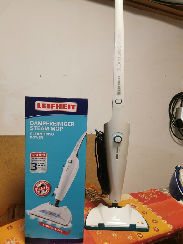 Nog nieuw, Leifheit steam mop 6X power, Huis en Inrichting, Ophalen