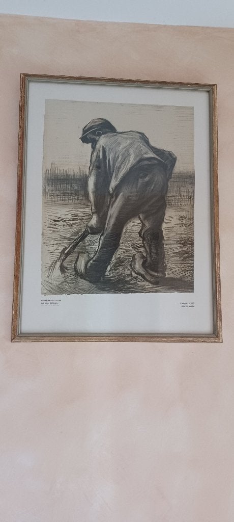tableau, Antiquités & Art, Portrait ou Personnes, Sous verre, Autres techniques, Enlèvement