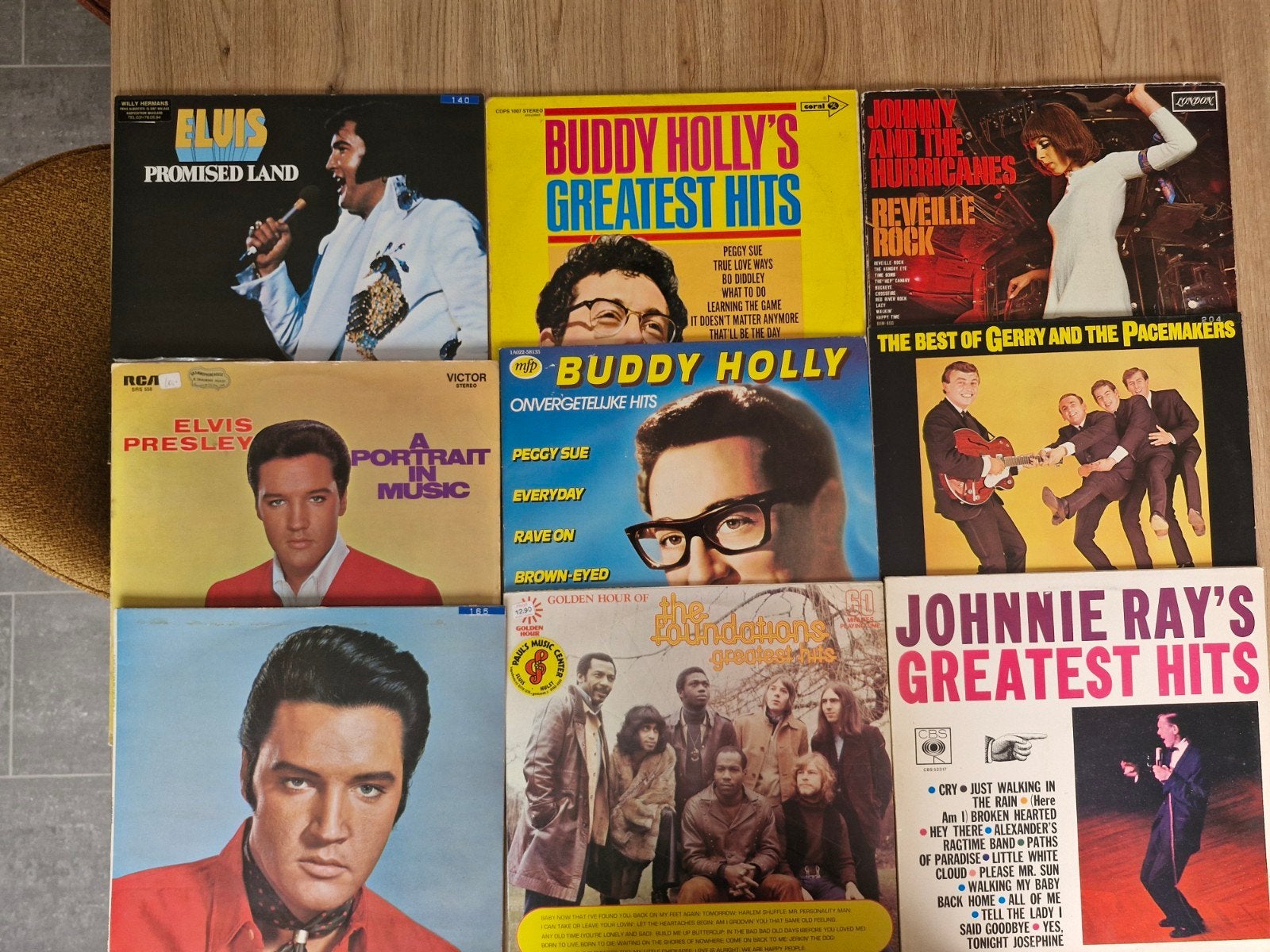 lot 74 lp´s rock..pop..oldies..popcorn, CD & DVD, Vinyles | Autres Vinyles, Enlèvement