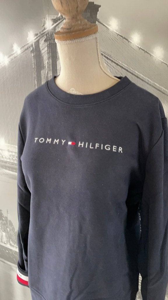 NIEUW - Pull trui Tommy Hilfiger - 38, Neuf, Bleu, Envoi, Taille 38/40 (M)