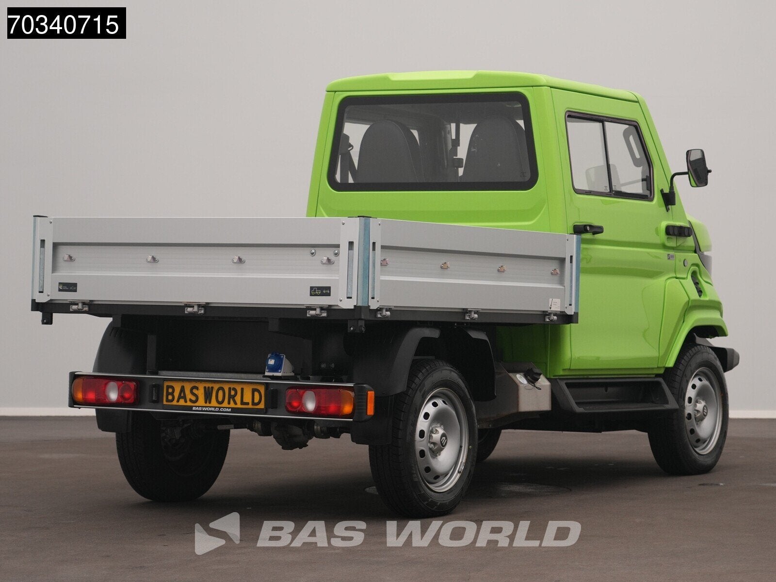 EVUM Motors aCar XL Neu! 4x4 100% Elektro 23kWh Pritsche Pic, Leder, 2 zetels, 26 kW, 1500 kg
